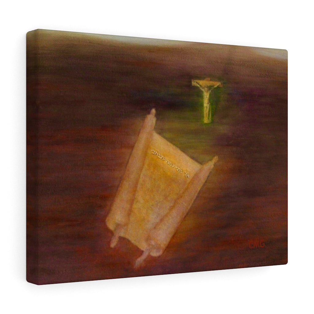 JESUS PRAYED IN HEBREW FROM THE CROSS. When Jesus was in agony at the Cross minutes before he died, he said in Hebrew a psalm from the Jewish scriptures, "My God, why have you forsaken me?"