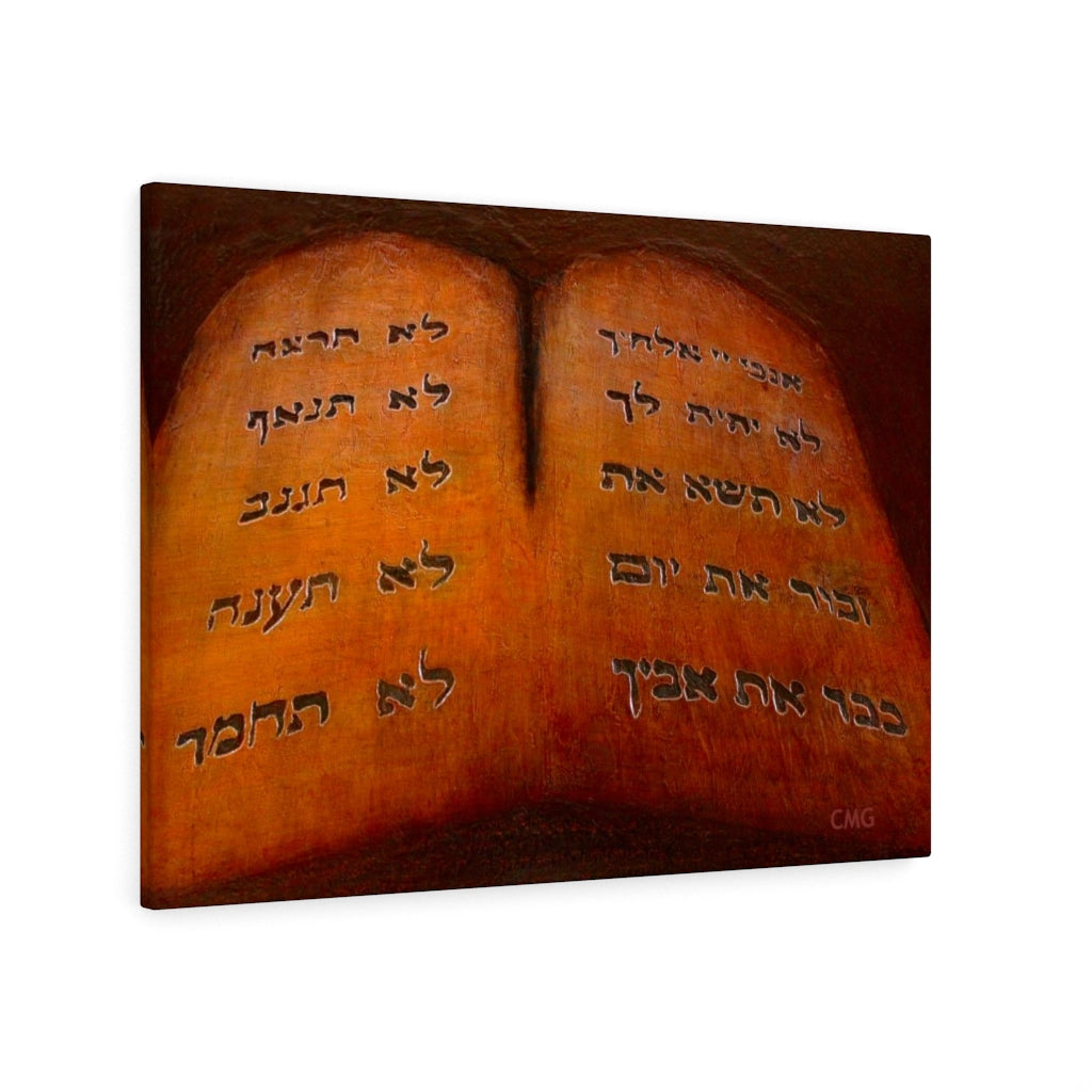 THE TEN JEWISH COMMANDMENTS. The Ten Commandments existed in the religion of Judaism centuries before the birth of Jesus.