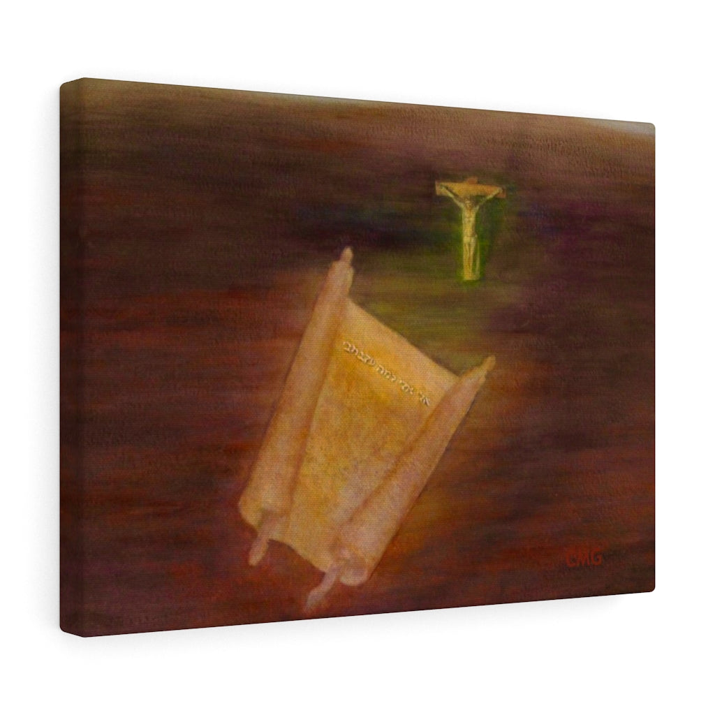 JESUS PRAYED IN HEBREW FROM THE CROSS. When Jesus was in agony at the Cross minutes before he died, he said in Hebrew a psalm from the Jewish scriptures, "My God, why have you forsaken me?"