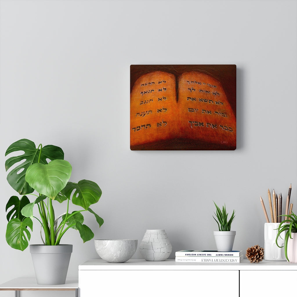 THE TEN JEWISH COMMANDMENTS. The Ten Commandments existed in the religion of Judaism centuries before the birth of Jesus.