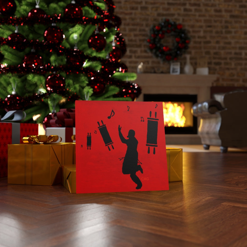 JESUS DANCED. I think Jesus danced because the Jewish Tanakh, which is also in the Old Testament, says: That King David danced before the Lord with all his might, wearing a priestly garment, hopping and dancing before the Lord.