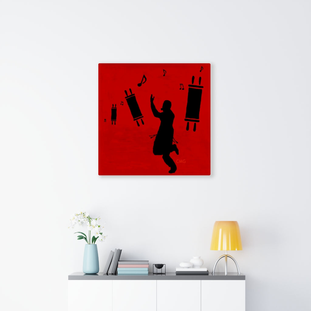 JESUS DANCED. I think Jesus danced because the Jewish Tanakh, which is also in the Old Testament, says: That King David danced before the Lord with all his might, wearing a priestly garment, hopping and dancing before the Lord.