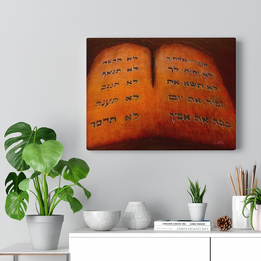 THE TEN JEWISH COMMANDMENTS. The Ten Commandments existed in the religion of Judaism centuries before the birth of Jesus.