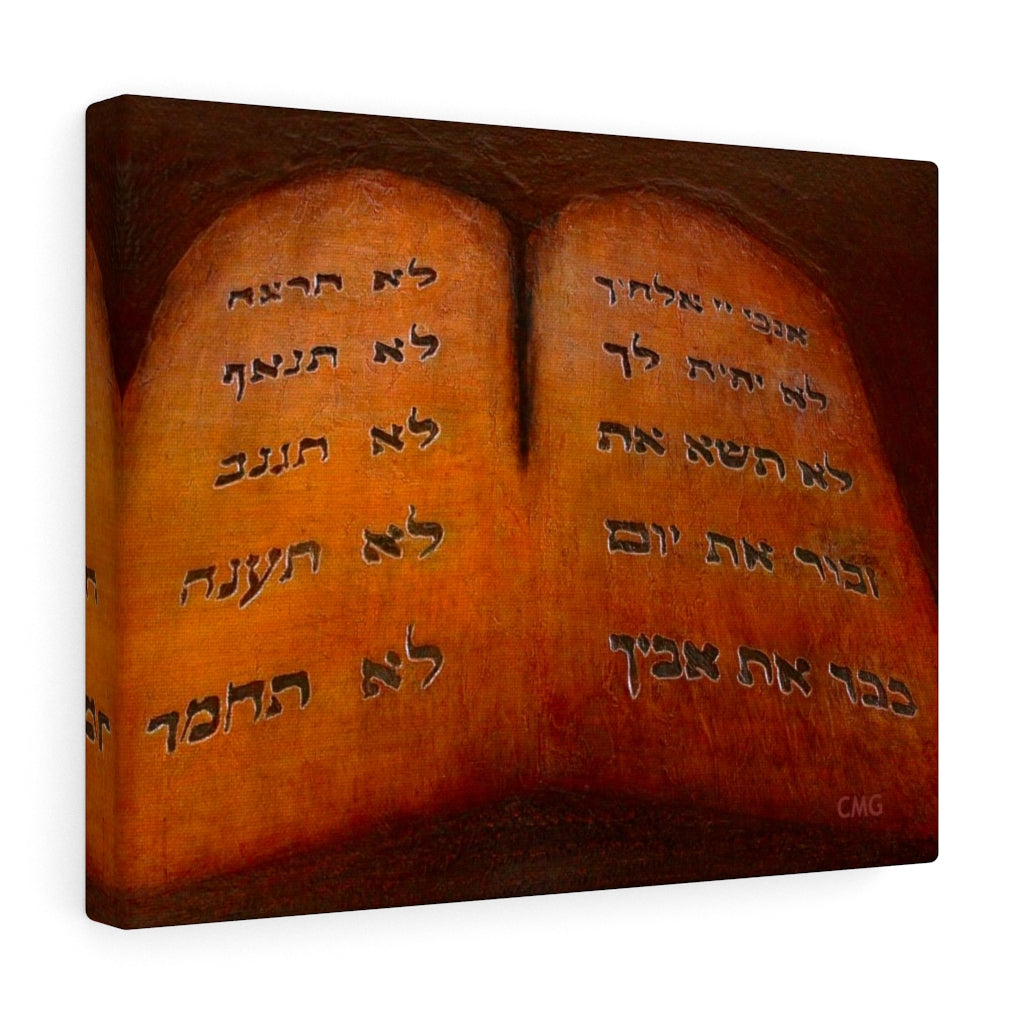 THE TEN JEWISH COMMANDMENTS. The Ten Commandments existed in the religion of Judaism centuries before the birth of Jesus.