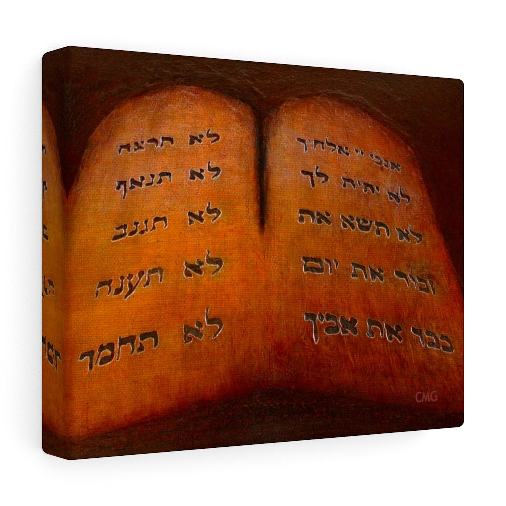 THE TEN JEWISH COMMANDMENTS. The Ten Commandments existed in the religion of Judaism centuries before the birth of Jesus.
